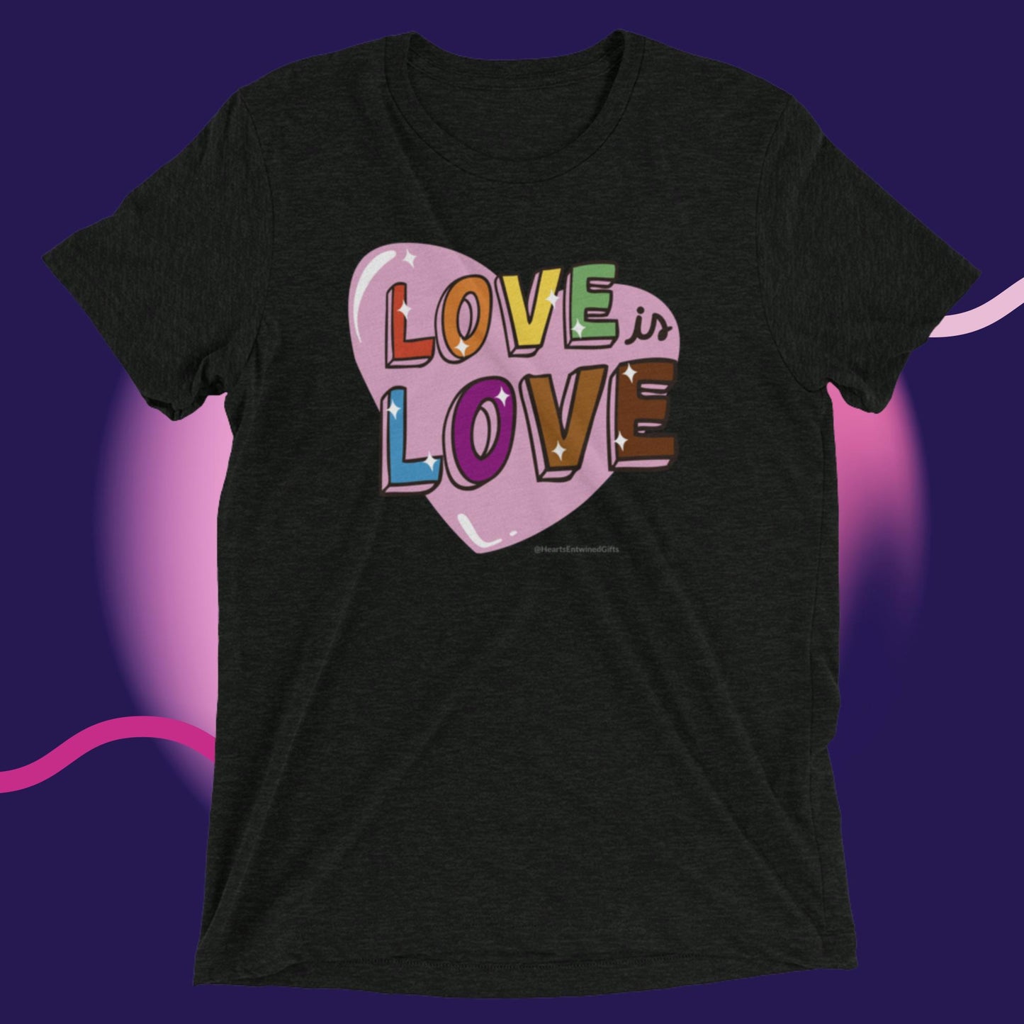Love is Love | Pride | Unisex Tri-Blend T-Shirt