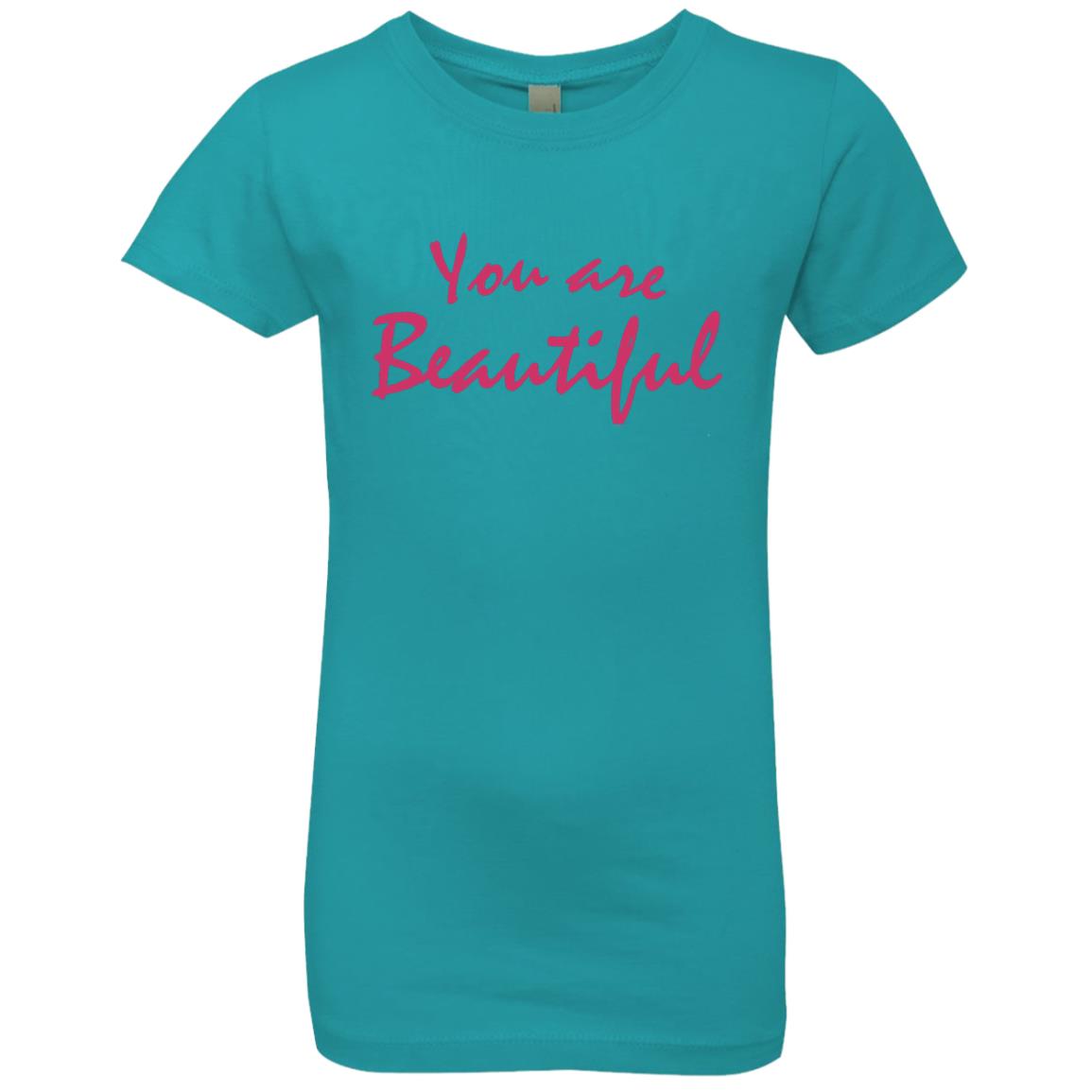 You Are Beautiful | Youth Girls' Style T-Shirt