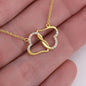 Para Nuestra Querida Hija... Recuerda siempre | "Everlasting Love" GOLD Necklace