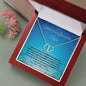 Para Nuestra Querida Hija... Recuerda siempre | "Everlasting Love" GOLD Necklace