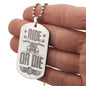 Ride or Die | Engraved Dog Tag Necklace PERSONALIZED
