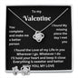 To My Valentine | "Love Knot" Earring and Necklace SET