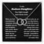 To My Badass Daughter | "Perfect Pair" Necklace