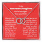 To My Awesome Daughter | "Perfect Pair" Necklace