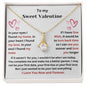 To My Sweet Valentine | "Alluring Beauty" Necklace