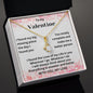 To My Valentine | "Alluring Beauty" Necklace (Framed Hearts)