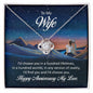 To My Wife | Anniversary | "Love Knot" Necklace (The Dunes)