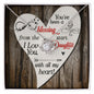 Daughter is a Blessing | "Love Knot" Necklace (Woods)