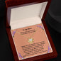 To My Mom on Mother's Day | "Love Knot" Necklace (Orange Blossom)