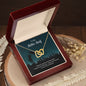 To My Better Half | "Hearts Entwined" Necklace (The Embrace)