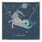 Zodiac | Capricorn (December 22 – January 20) | Name Necklace CUSTOMIZABLE