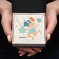 Zodiac | Aquarius (January 21 – February 19) | Name Necklace CUSTOMIZABLE