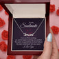 To My Soulmate "From Our First Meeting" | Customizable Name Necklace