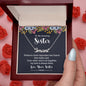 To My Amazing Sister From Sister | Customizable Name Necklace