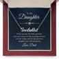 To My Daughter From Dad | Customizable Name Necklace