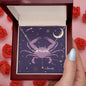 Zodiac | Cancer (June 22 – July 23) | Name Necklace CUSTOMIZABLE