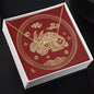 Chinese Zodiac | Rabbit 兔 (1987, 1999, 2011, 2023) | Signature Name Necklace