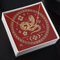 Chinese Zodiac | Snake 蛇 (1989, 2001, 2013, 2025) | Signature Name Necklace
