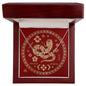 Chinese Zodiac | Snake 蛇 (1989, 2001, 2013, 2025) | Signature Name Necklace