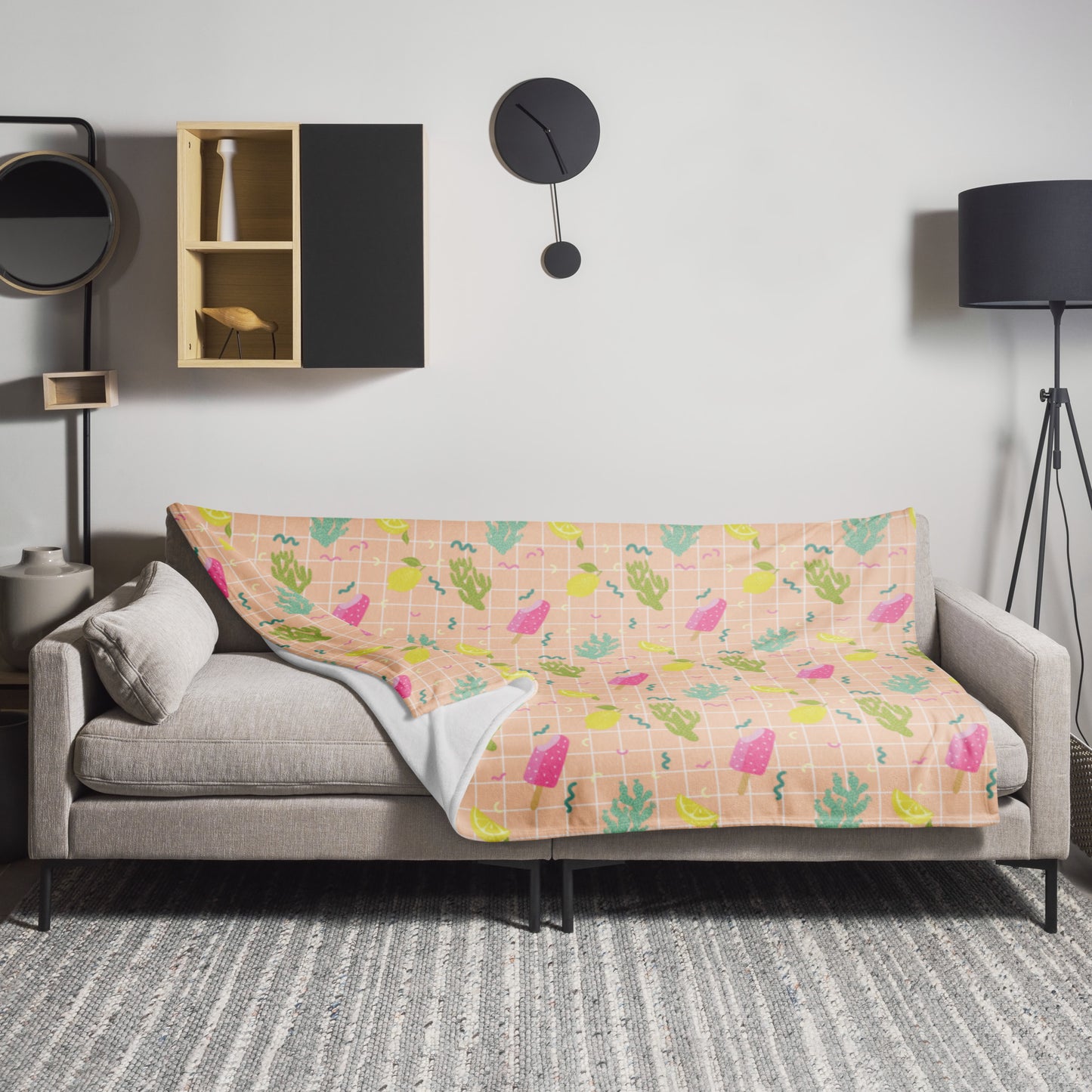 Ice Cream Treat | Throw Blanket