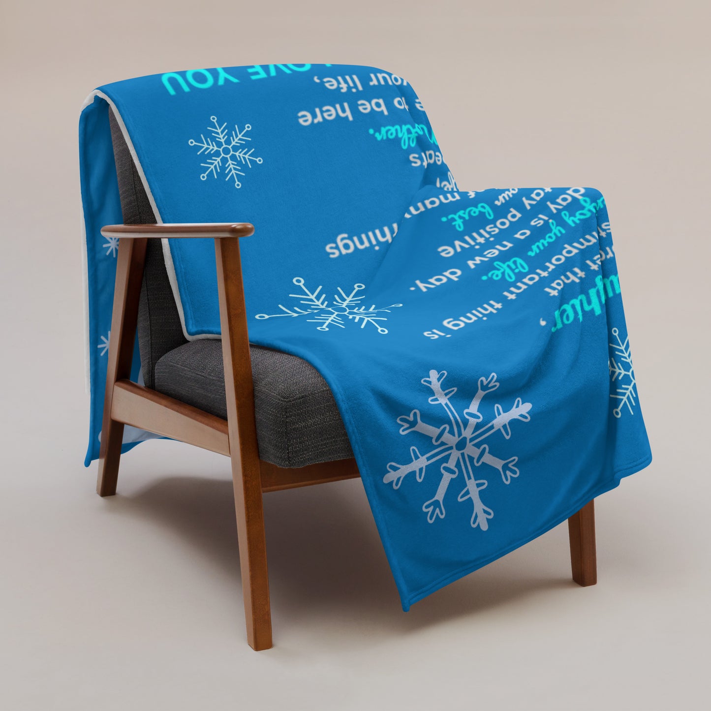 To My Daughter from Mom | Throw Blanket (Frozen)