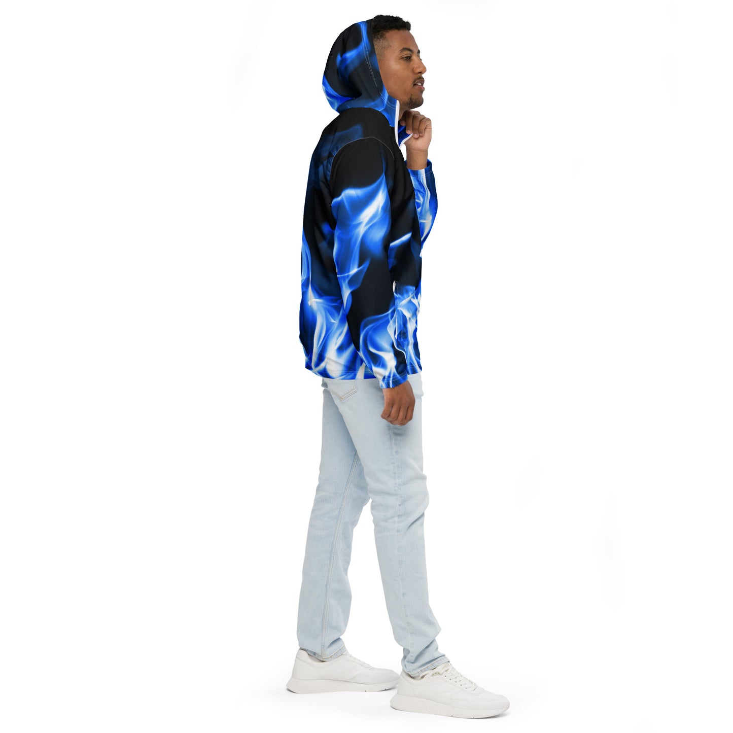 Blue Flame | Men’s Windbreaker