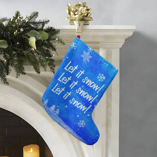 Let It Snow! | Giant Holiday Stocking