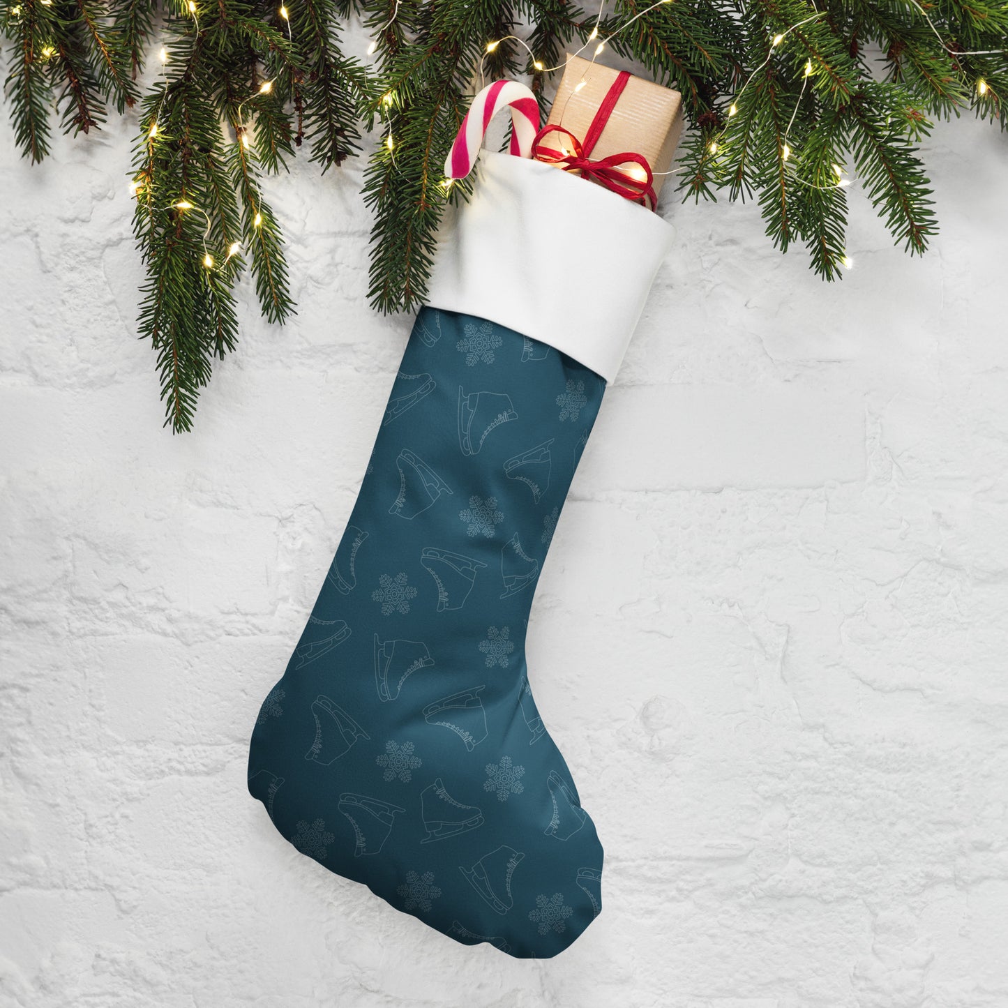 Ice Skating | Holiday Stocking