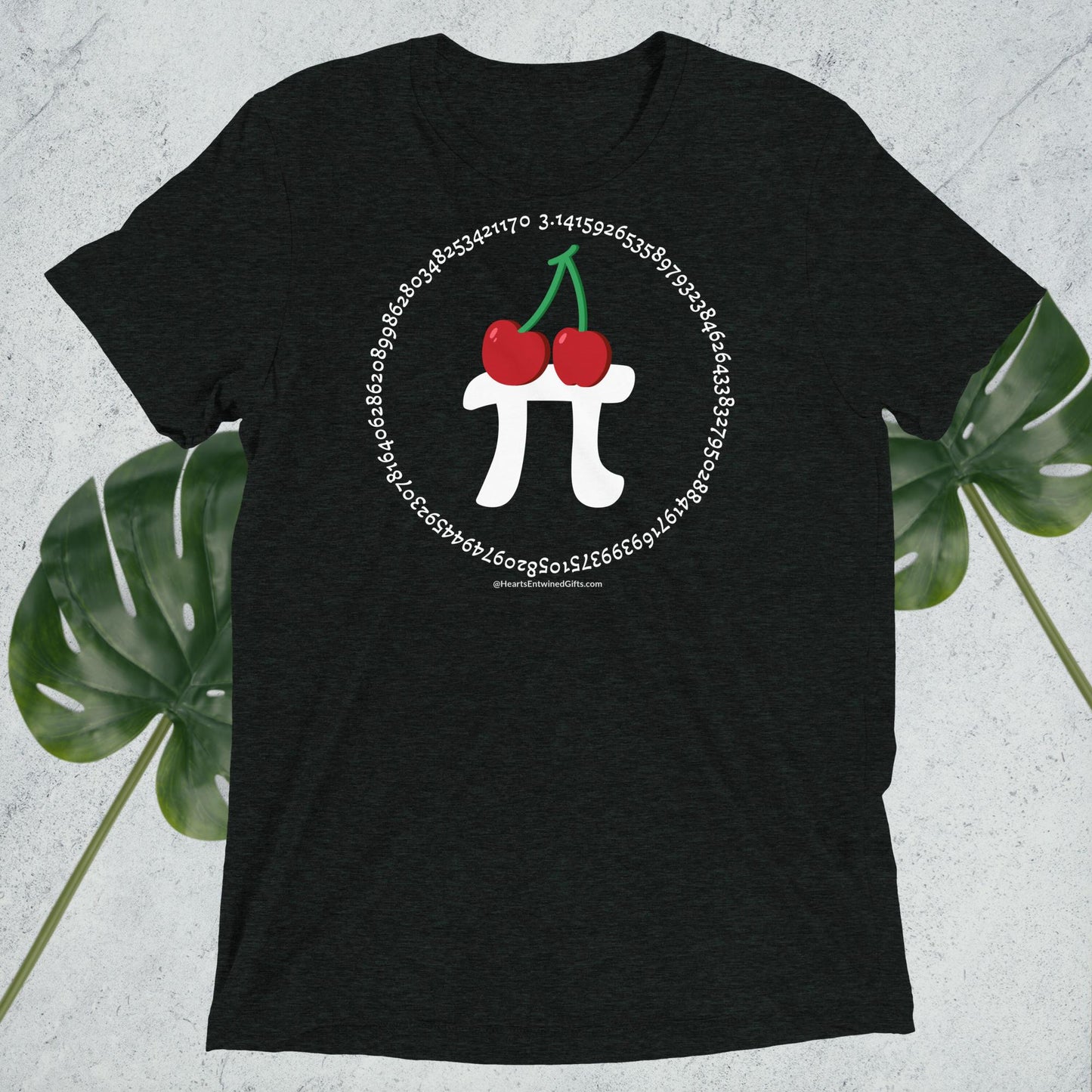 Cherry Pi (π) | Unisex Tri-blend T-shirt