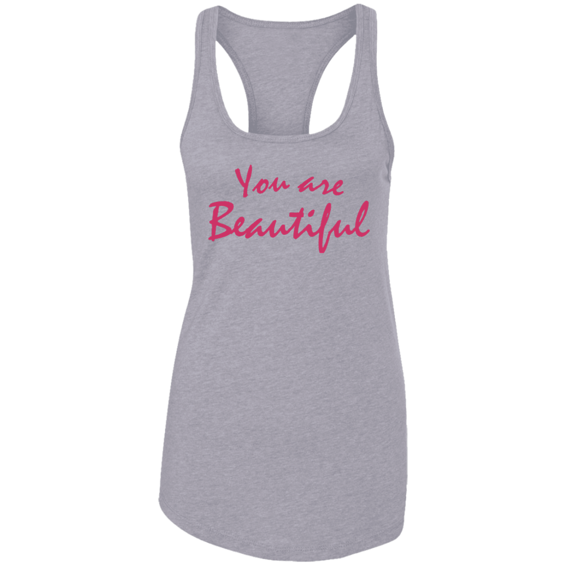 You Are Beautiful | Racerback Tank Top