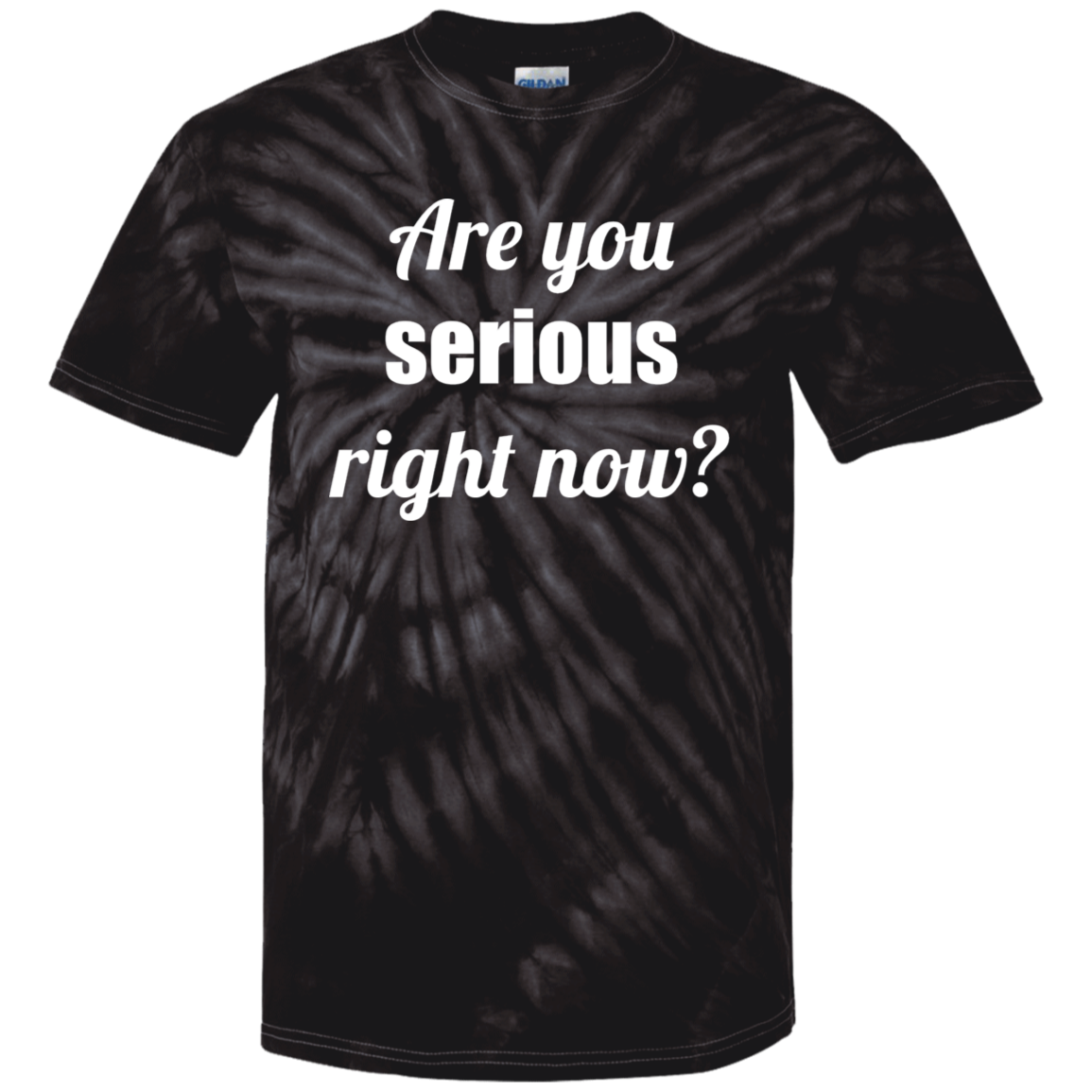 Are You Serious Right Now? | Youth Tie-Dye Shirt