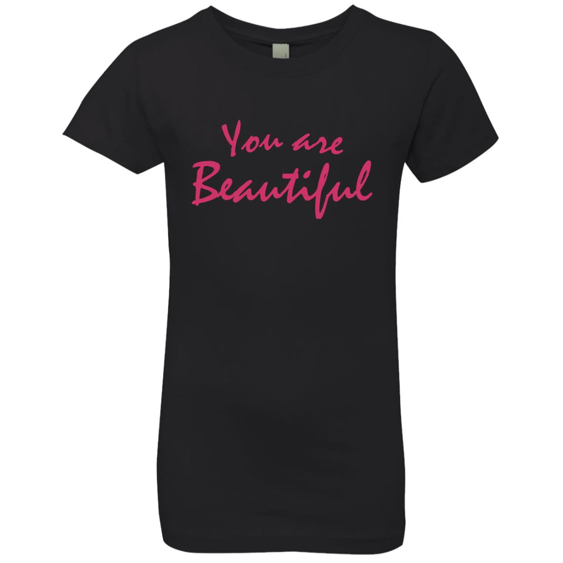 You Are Beautiful | Youth Girls' Style T-Shirt