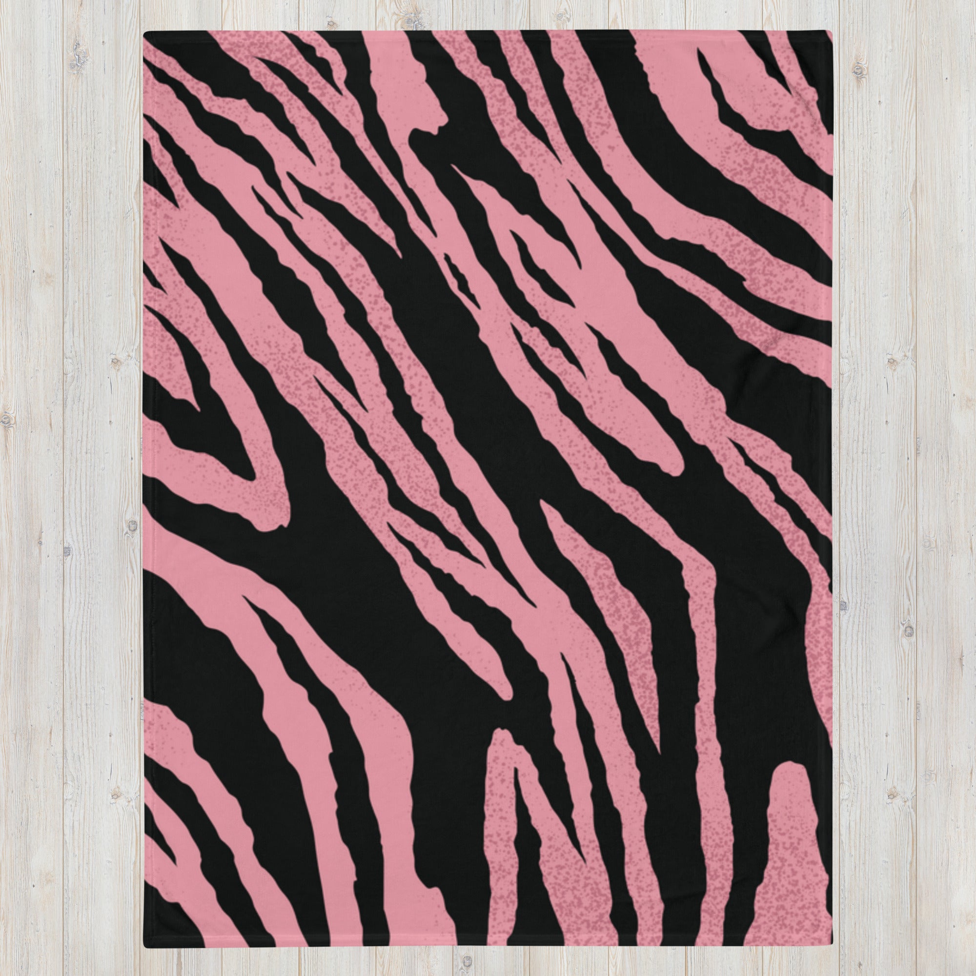 Pink tiger throw blanket new arrivals