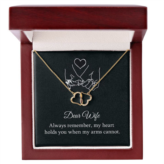 Dear Wife (Long Distance) | "Everlasting Love" GOLD Necklace (Pinky Promise)