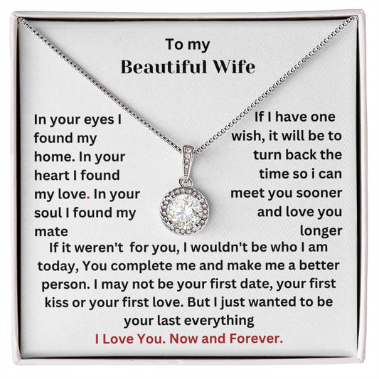 To My Beautiful Wife | "Eternal Hope" Necklace