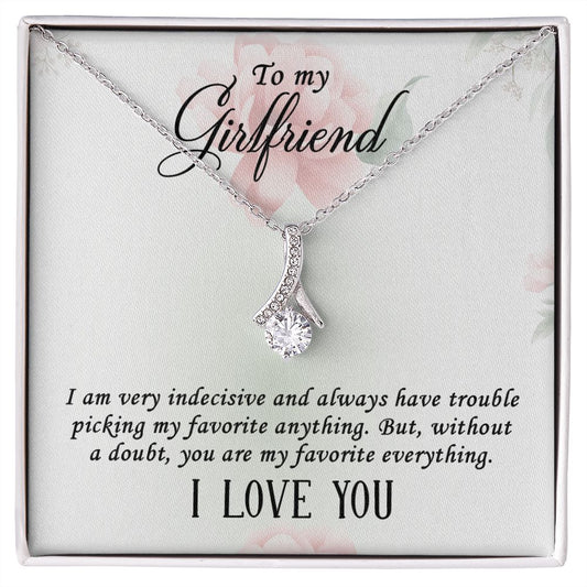 To My Girlfriend | "Alluring Beauty" Necklace (The Rose)