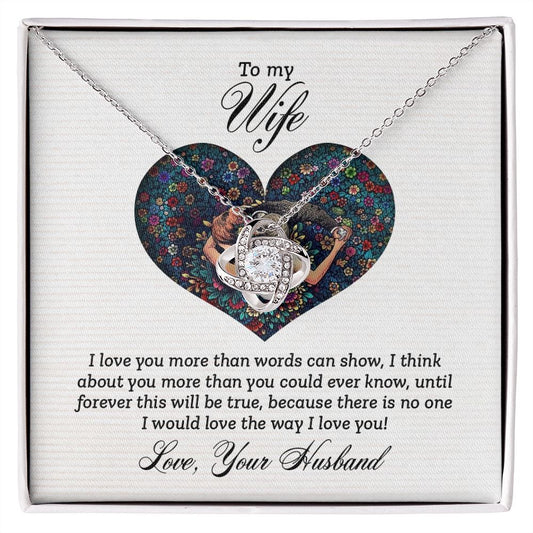 To My Wife | "Love Knot" Necklace (The Dance)