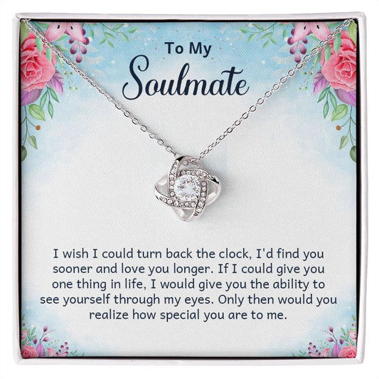 To My Soulmate... I Wish | "Love Knot" Necklace