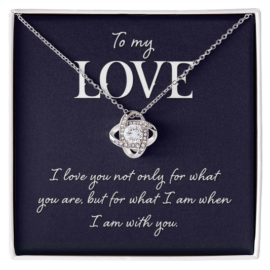 To My Love | "Love Knot" Necklace
