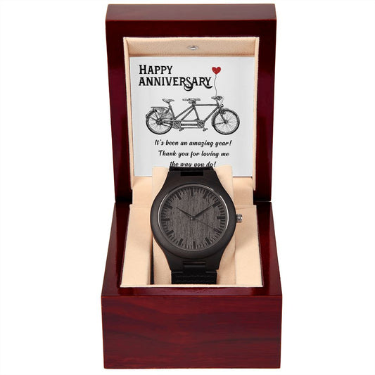 Happy Anniversary | Sandalwood Watch (Bicycle 4-2)