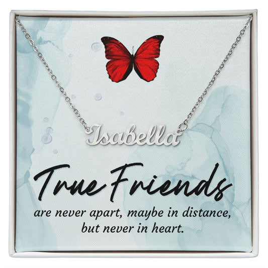True Friends | Customizable Name Necklace