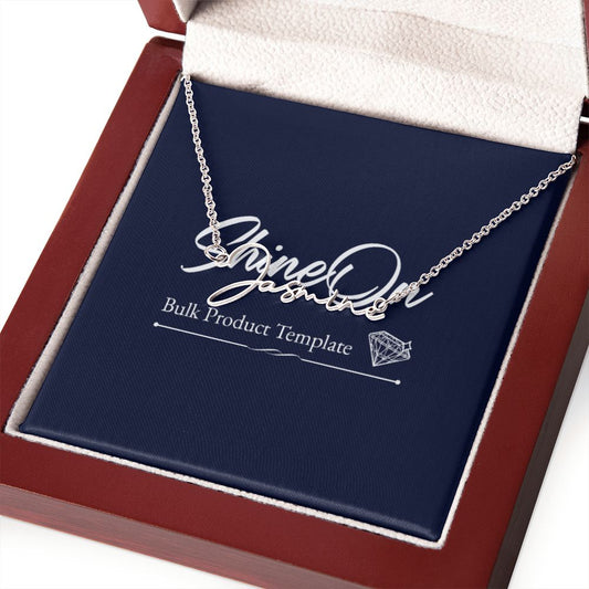 Signature Name Necklace