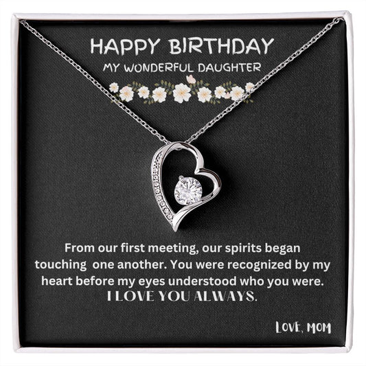 Happy Birthday Daughter | "Forever Love" Necklace