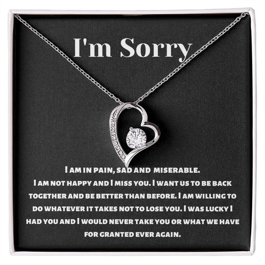 I'm Sorry | "Forever Love" Necklace