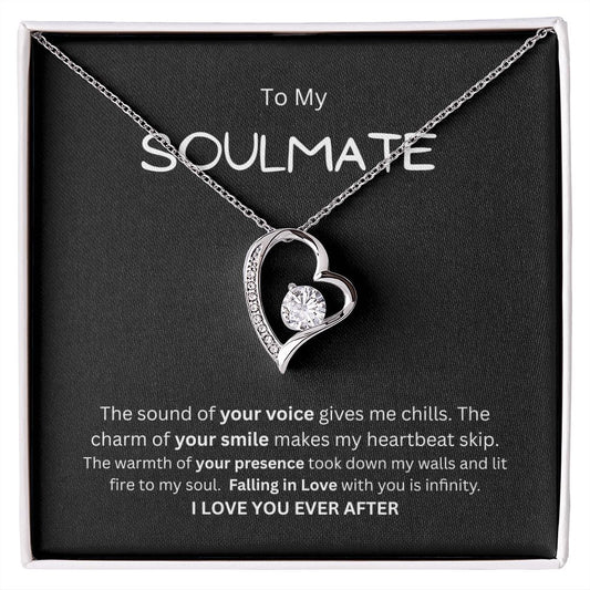 To My Soulmate | "Forever Love" Necklace (Ever After)