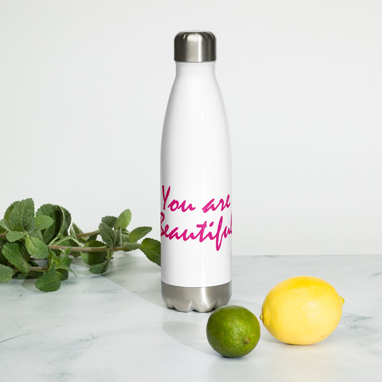 You Are Beautiful | 17oz (500mL) Insulated Water Bottle