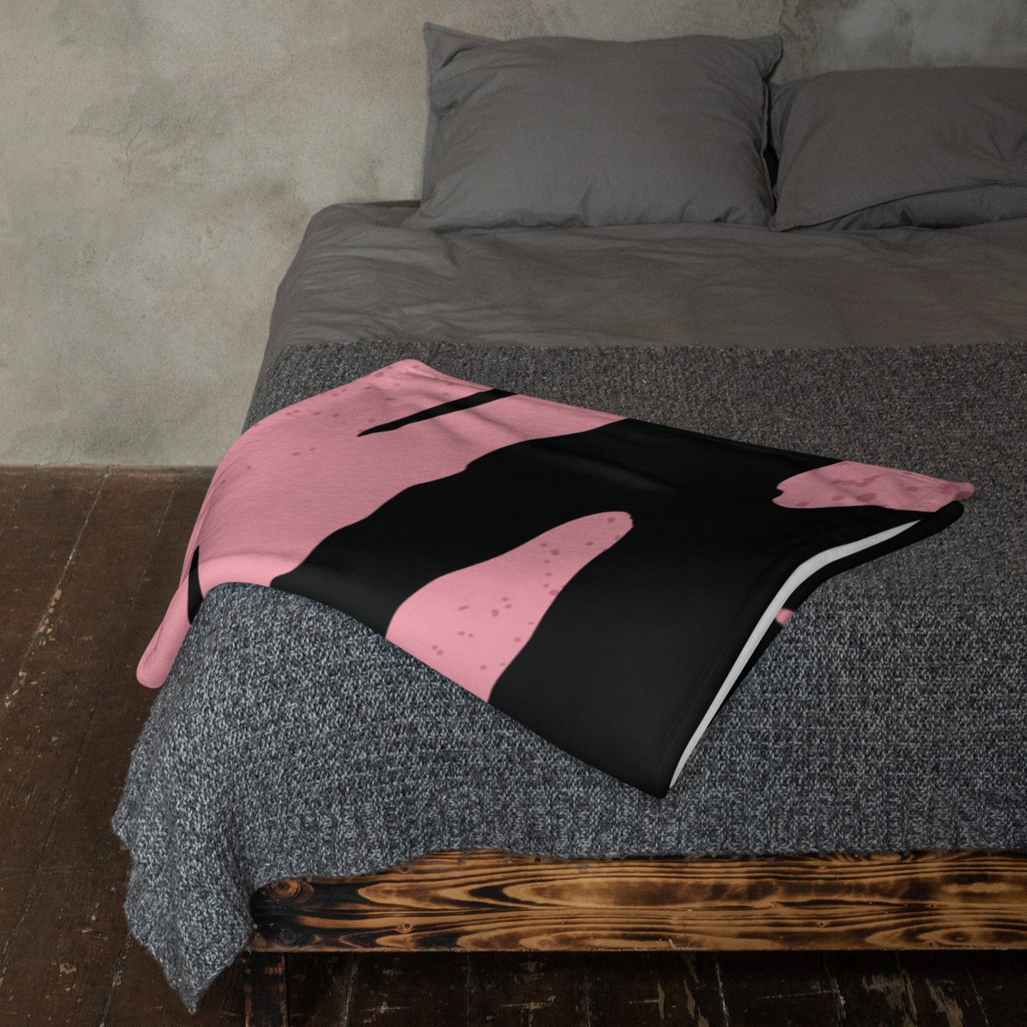Pink Tiger | Throw Blanket