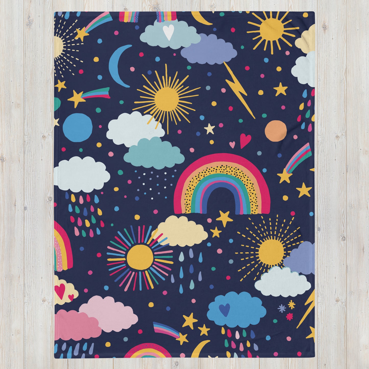 Rainbow Sky | Throw Blanket