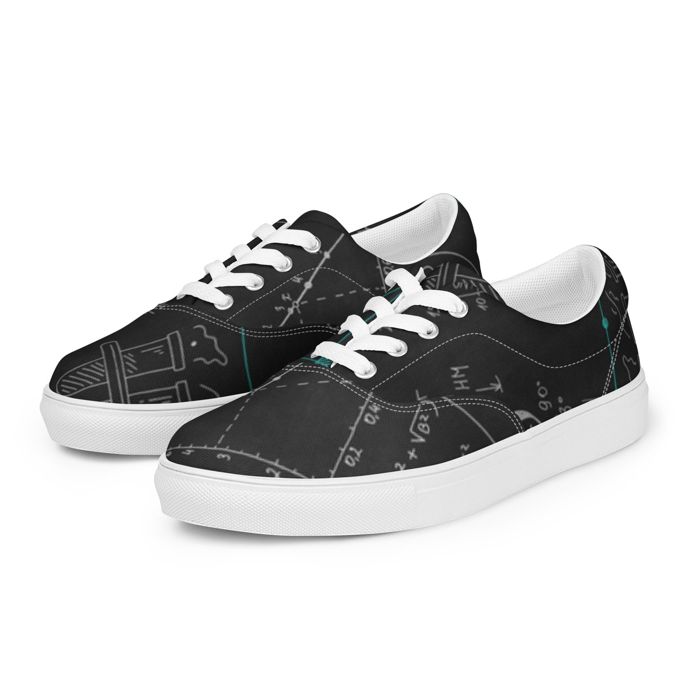 Science Rules | Women’s Lace-Up Canvas Shoes