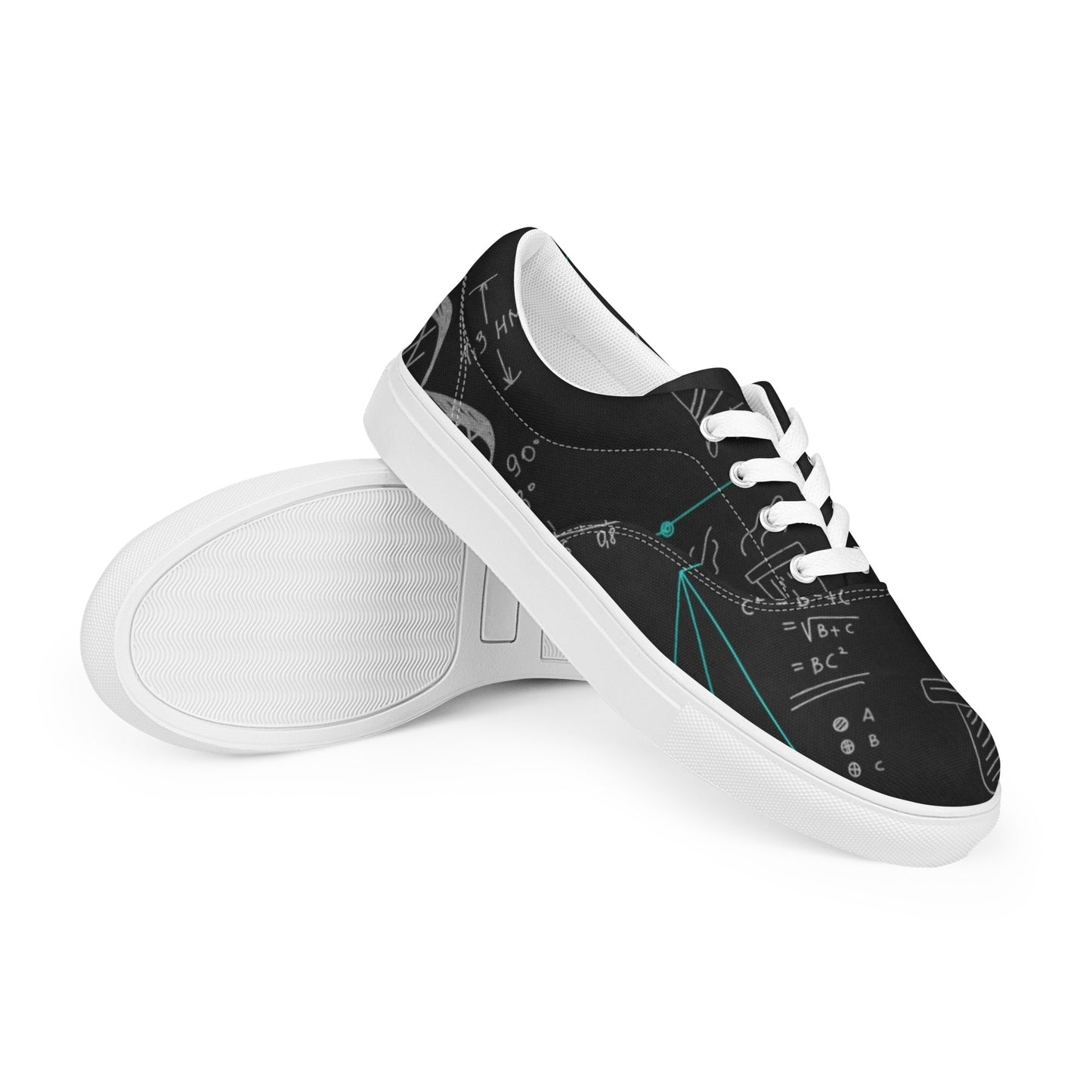 Science Rules | Women’s Lace-Up Canvas Shoes